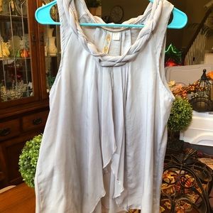 Women’s Adiva gray flowie blouse